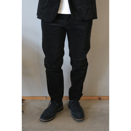 【 Set 】Velveteen Stretch Jacket & Pants ( BLACK )