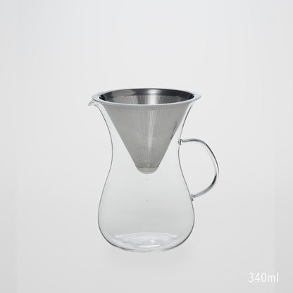 Heat-resistant Pour Over Coffee Percolator & Filter Set